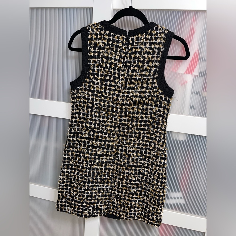 Women’s Endless Rose CS Black and Gold Sheath Strapless Mini Dress - Picture 2 of 6